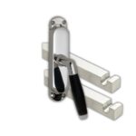 Kruk-espagnolet Ton Ebben Rechts Glans Nikkel Inclusief 2 Stangen