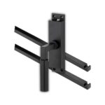 Kruk-espagnolet Bauhaus Links Mat Zwart Inclusief 2 Stangen