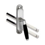 Kruk-espagnolet Ton Ebben Rechts Mat Nikkel Ongelakt Inclusief 2 Stangen