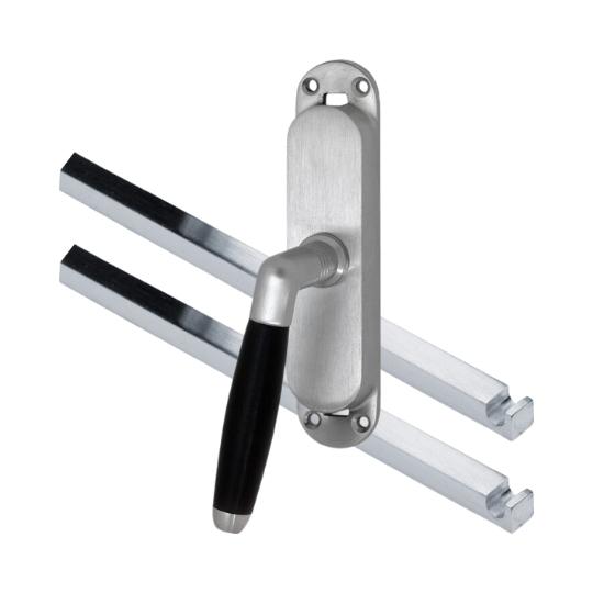 Kruk-espagnolet Ton Ebben Links Mat Chroom Inclusief 2 Stangen