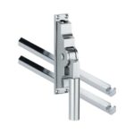 Pomp-espagnolet Bauhaus Glans Chroom Inclusief 2 Stangen