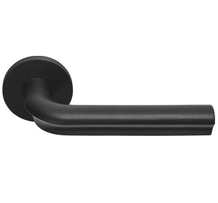 Deurkruk ECLIPSE DR100-G op rozet PVD mat zwart