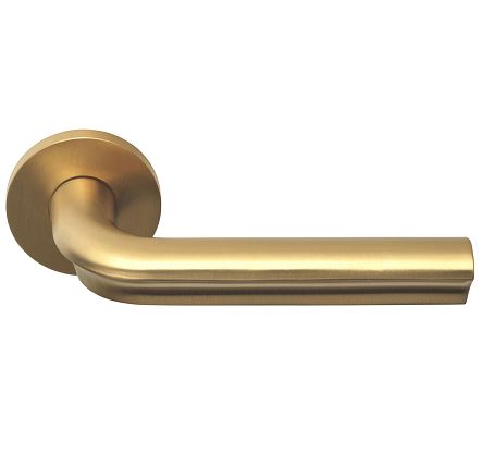 Deurkruk ECLIPSE DR100-G op rozet PVD mat goud