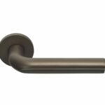 Deurkruk ECLIPSE DR101-G op rozet brons