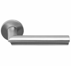 Deurkruk ECLIPSE DR102-G op rozet mat RVS