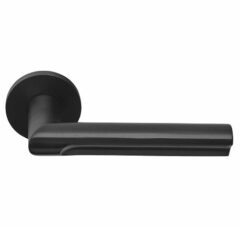 Deurkruk ECLIPSE DR103-G op rozet PVD mat zwart