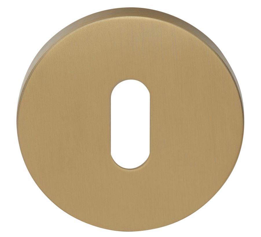 Sleutelplaatje ECLIPSE DRN53 PVD mat goud