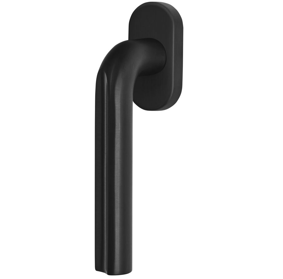 Draaikiepgarnituur ECLIPSE DR101-DK-O Rechts PVD mat zwart