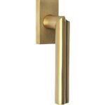 Draaikiepgarnituur ECLIPSE DR102-DK-O Links PVD mat goud