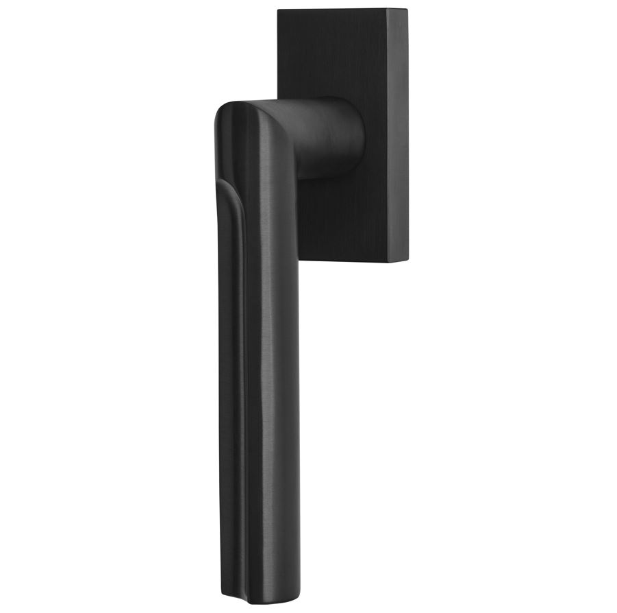 Draaikiepgarnituur ECLIPSE DR103-DK-O Rechts PVD mat zwart