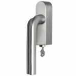 Draaikiepgarnituur ECLIPSE DR100-DKLOCK-O Rechts mat RVS