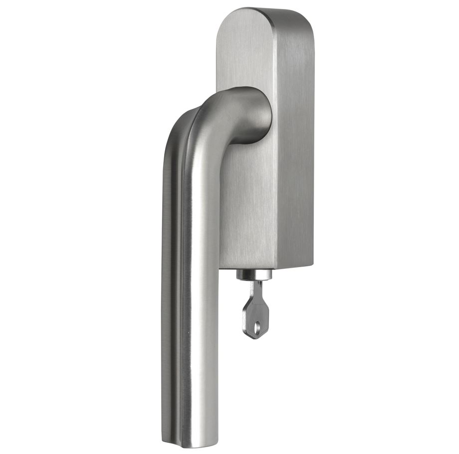 Draaikiepgarnituur ECLIPSE DR100-DKLOCK-O Rechts mat RVS