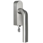 Draaikiepgarnituur ECLIPSE DR100-DKLOCK-O Links mat RVS