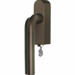 Draaikiepgarnituur ECLIPSE DR100-DKLOCK-O Rechts brons