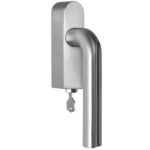 Draaikiepgarnituur ECLIPSE DR101-DKLOCK-O Links mat RVS