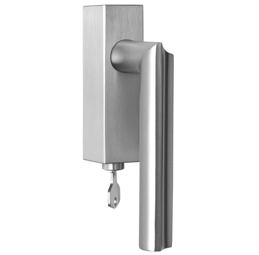 Draaikiepgarnituur ECLIPSE DR102-DKLOCK-O Links mat RVS