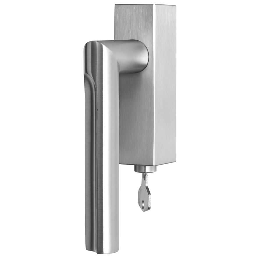 Draaikiepgarnituur ECLIPSE DR103-DKLOCK-O Rechts mat RVS