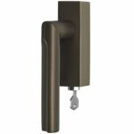 Draaikiepgarnituur ECLIPSE DR103-DKLOCK-O Rechts brons