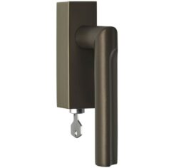 Draaikiepgarnituur ECLIPSE DR103-DKLOCK-O Links brons