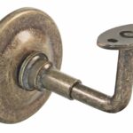 Leuninghouder Blind Staal Antiek Brons