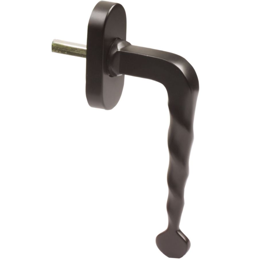 Draaikiepgarnituur Mod. 115 Klassiek Mat Zwart