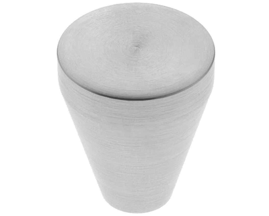 Knop Mod. 3 rond Mat RVS Ø25 mm