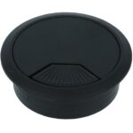 Kabeldoorvoer Rond Zwart 60 mm