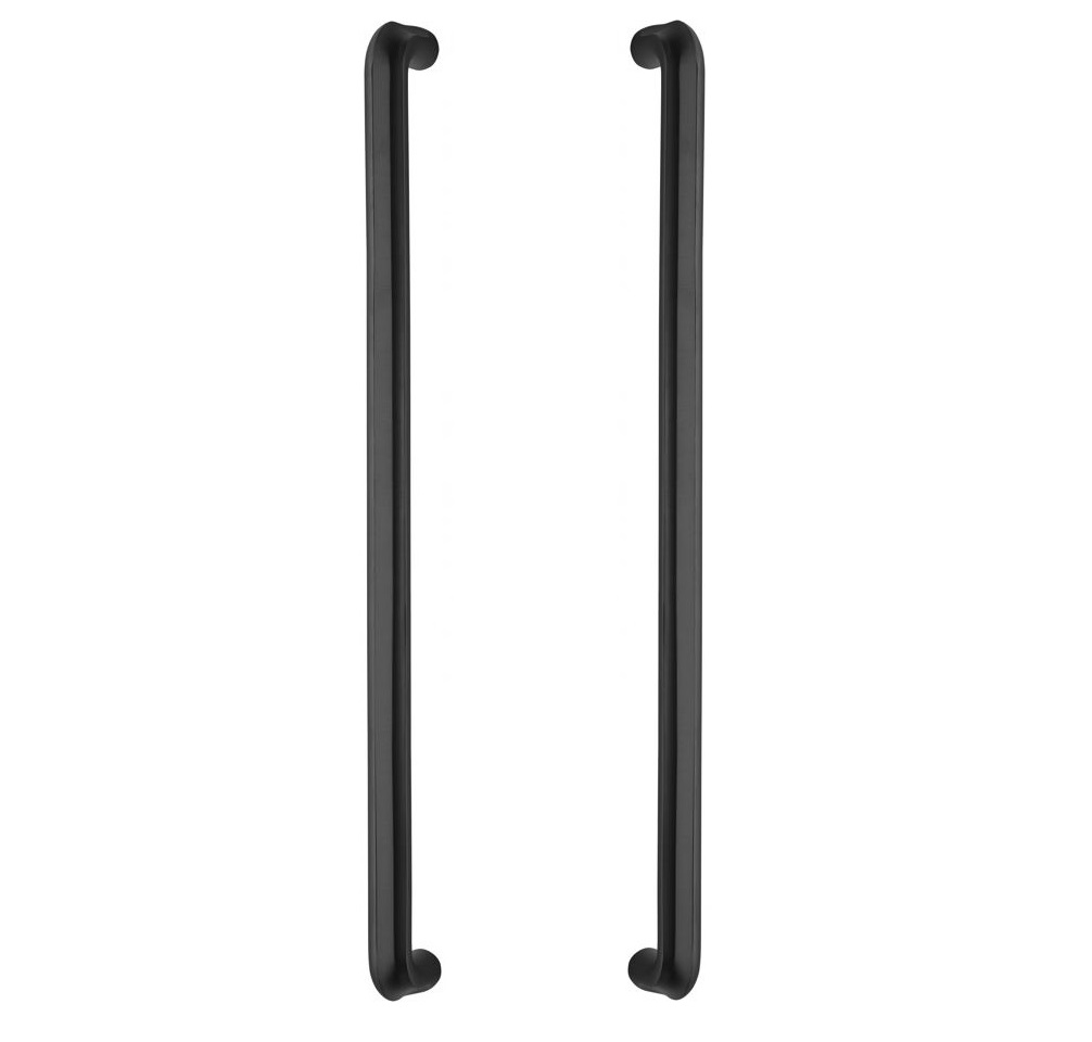 Set deurgrepen ECLIPSE DR500PA PVD mat zwart