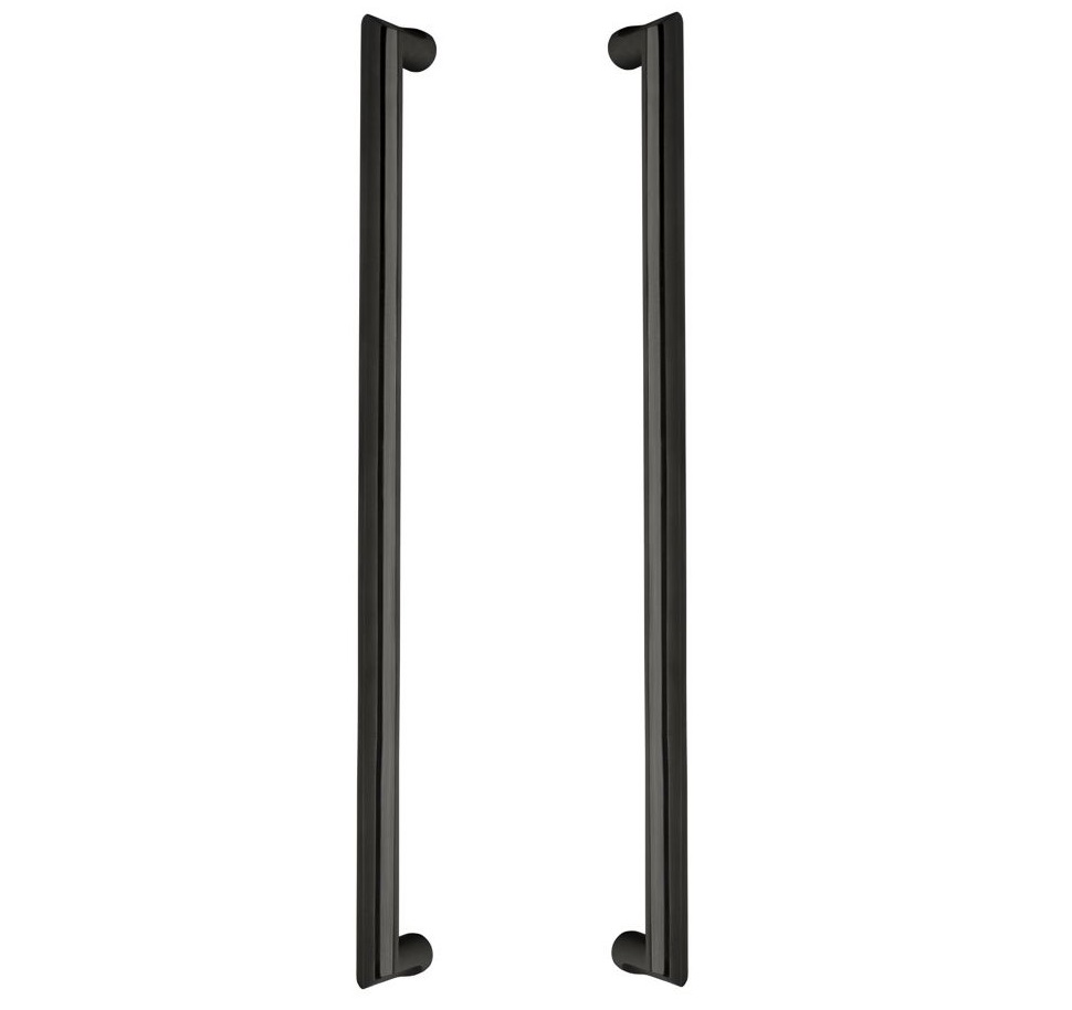 Set deurgrepen ECLIPSE DR501PA PVD mat zwart