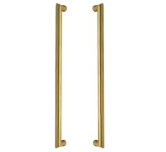 Set deurgrepen ECLIPSE DR501PA PVD mat goud