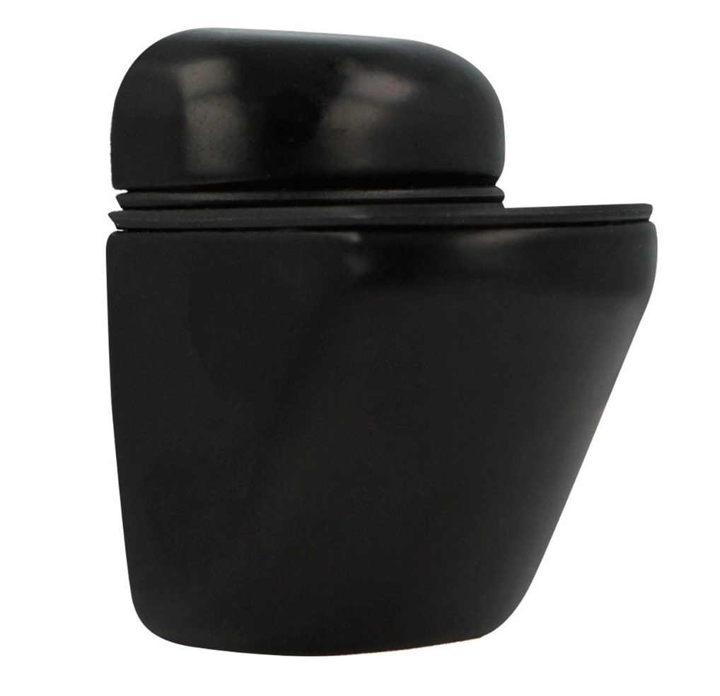 Glasplaatdrager Rond Zwart