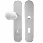 SKG3 knop/kruk schildpaar PC72 TOP RVS