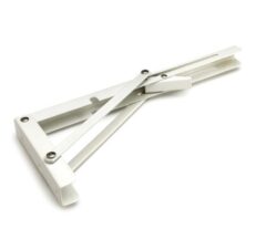 Luxe vouwdrager 400x195 mm wit gelakt