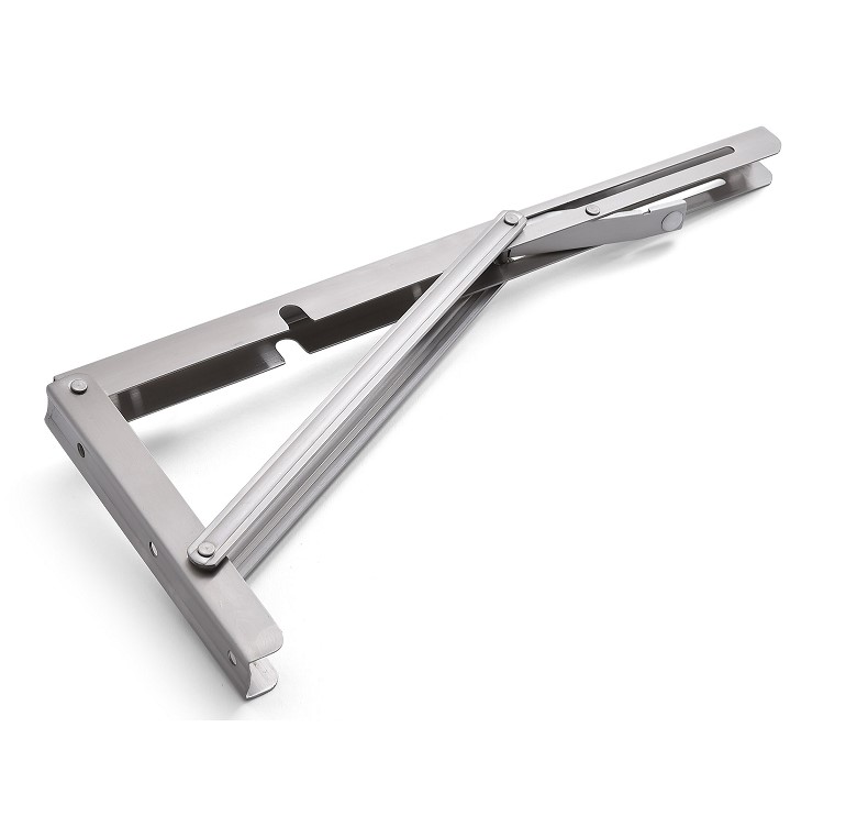 Luxe vouwdrager 400x195 mm RVS