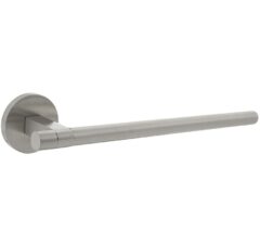Intersteel deurkruk Shiraat by Grand & Johnson op rozet éénzijdig verdekt rechts ø55x8mm rvs