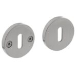 Intersteel sleutelplaatjes Grand & Johnson éénzijdig verdekt ø55x8mm rvs