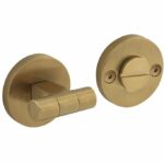 Intersteel WC-sluiting 8 mm Grand & Johnson (knop op verdekte rozet) ø55x8mm PVD messing mat