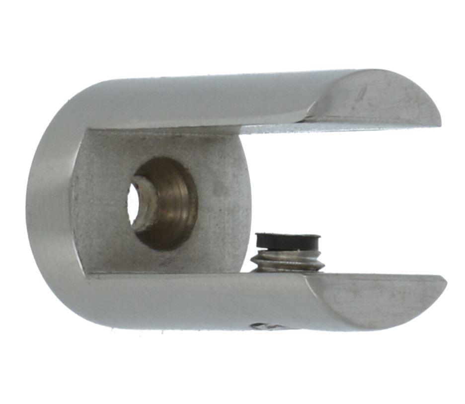 Glasplaatdrager Klein Mat Nikkel