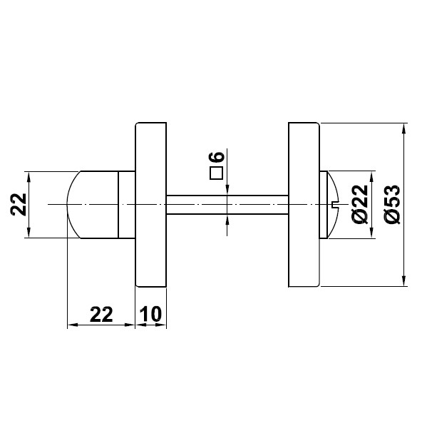 WC-Sluiting model 9RX zwart