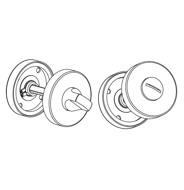 WC-Sluiting model 9RX zwart