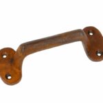 Greep/handvat ijzer geroest 113 x 41 mm