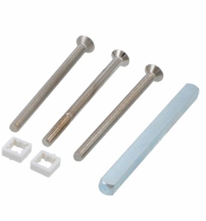 Veiligheidsbeslag montage set S2 deurdikte 70 mm duwer kruk