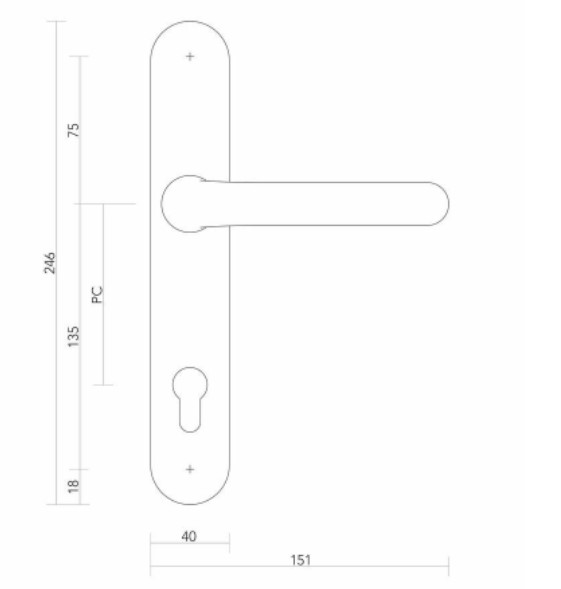 S2 veiligheidsschild 4021 OV buiten schild Blind SKG**
