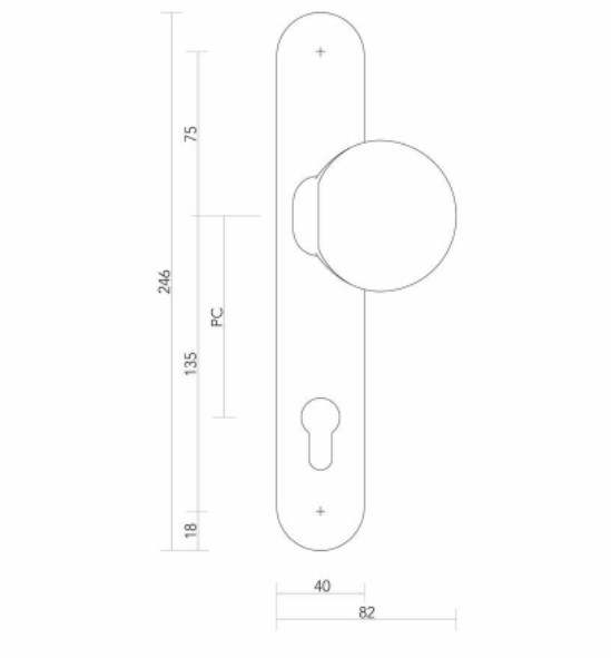 S2 veiligheidsschild 4029 OV buiten schild Blind SKG**