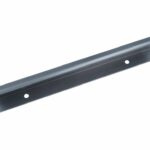 Bovengreep aluminium antraciet 200x42 mm