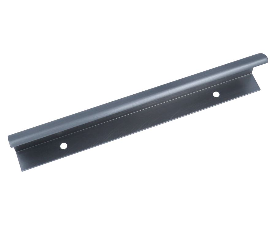 Bovengreep aluminium antraciet 200x42 mm