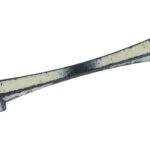 Greep verweerd zamac 192 mm