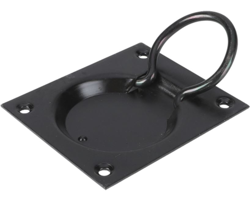 Starx luikring 75x90 mm zwart