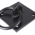 Starx aanlegring 100x100x8 mm zwart