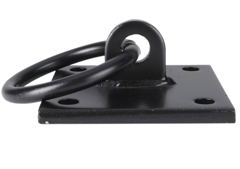 Starx aanlegring 100x100x8 mm zwart